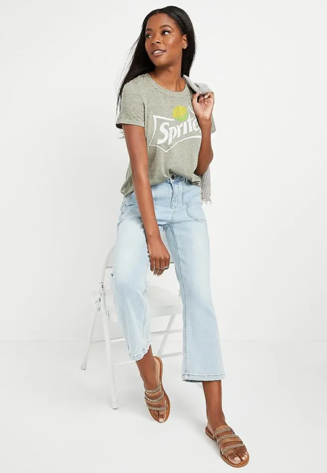 Women Green Sprite Graphic Tee Maurices Tops