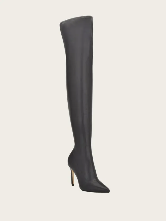 Women GUESS Boots and Booties Belva OvertheKnee Boot Black