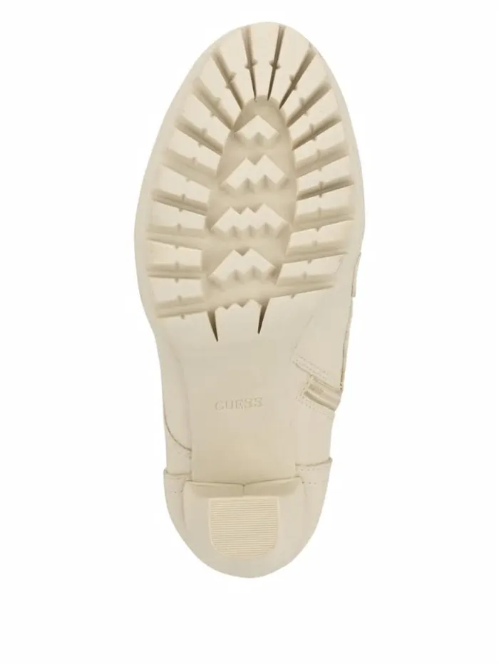 Women GUESS Boots and Booties Tanisa Heeled Booties Ivory 150