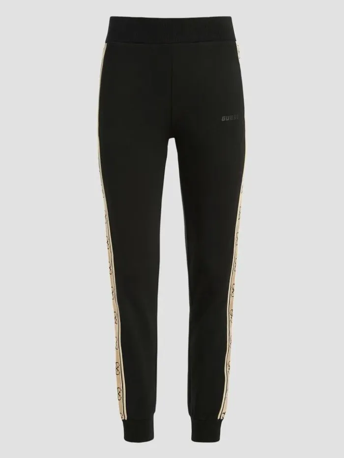 Women GUESS Bottoms Eco Britney Joggers Black