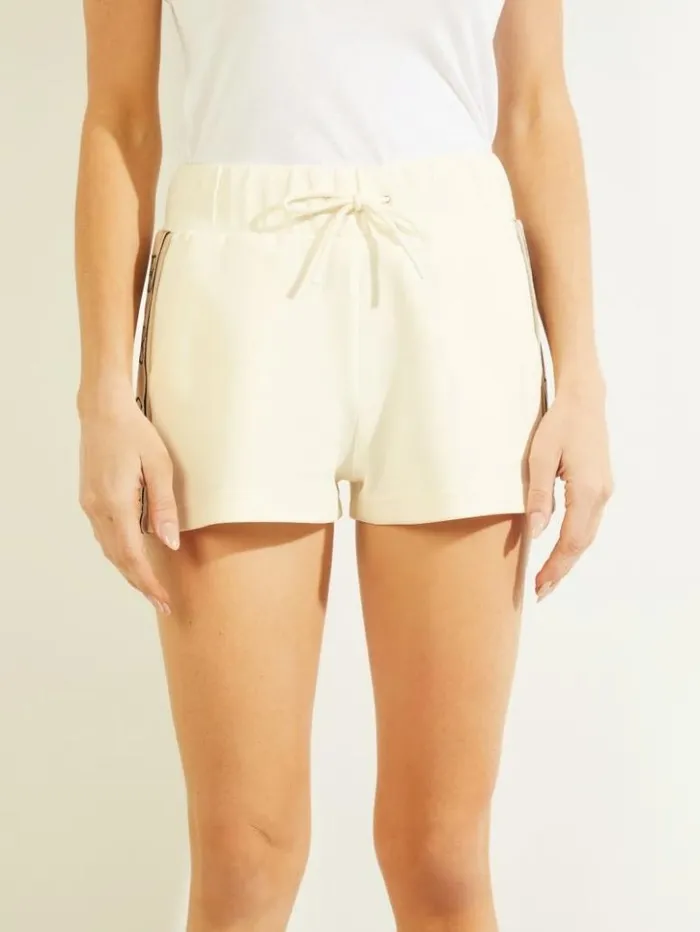 Women GUESS Bottoms Eco Britney Sweat Shorts Ocean Salt