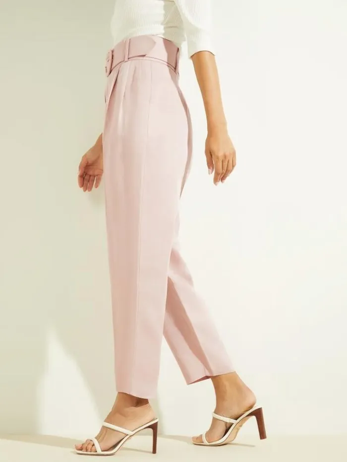 Women GUESS Bottoms Eco Hailey Pant Lilac Mist
