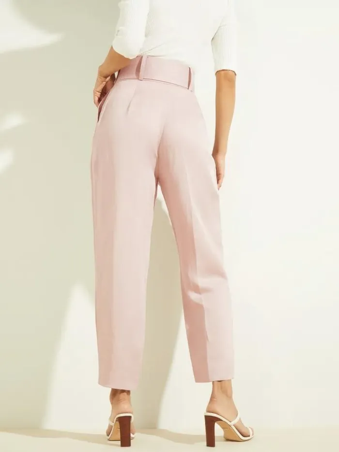 Women GUESS Bottoms Eco Hailey Pant Lilac Mist