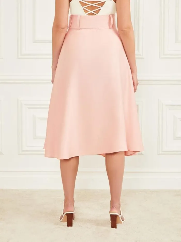 Women GUESS Bottoms Eco Hailey Skirt Hacienda Rose