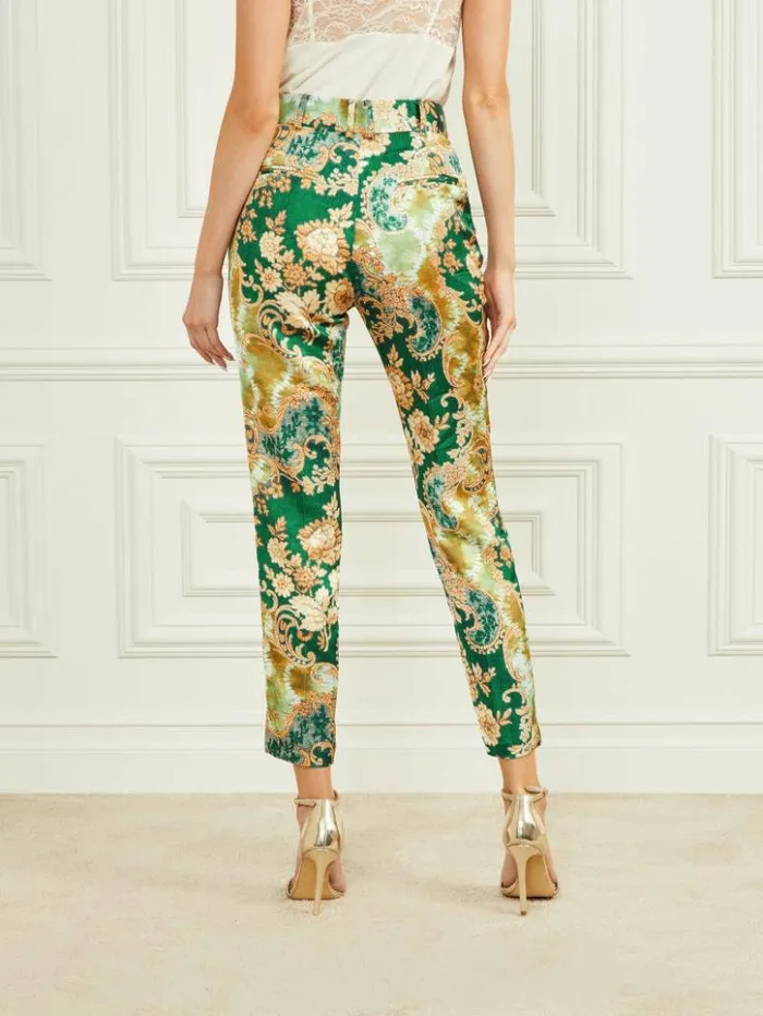 Women GUESS Bottoms Gloria Chino Pant Heirloom Print