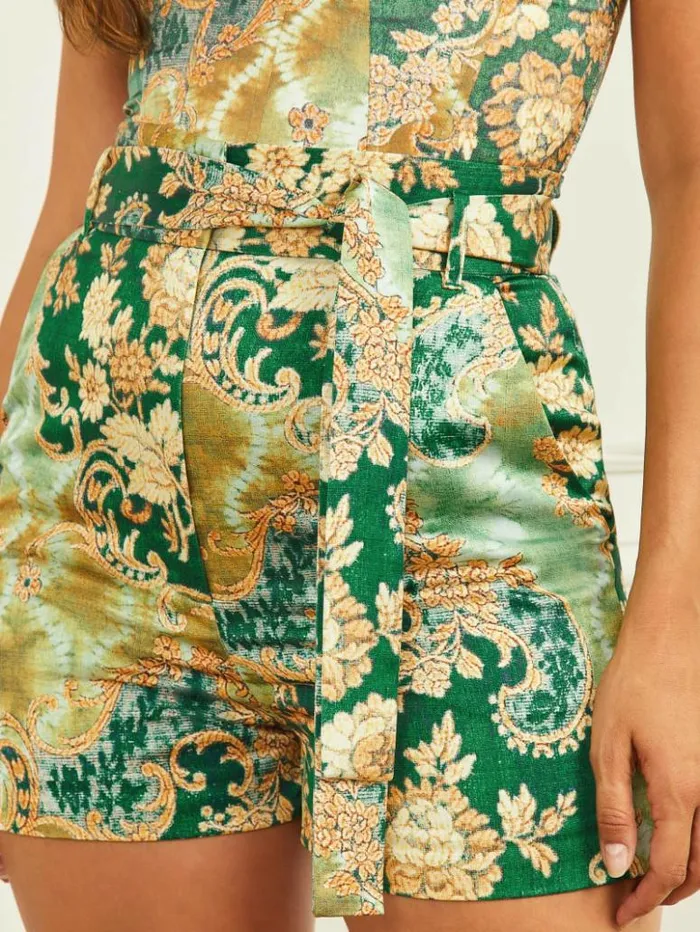 Women GUESS Bottoms Heirloom Short Heirloom Print