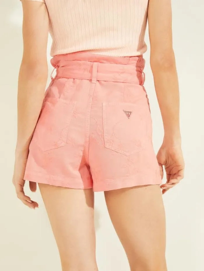 Women GUESS Bottoms Janna Shorts First Blush Pink