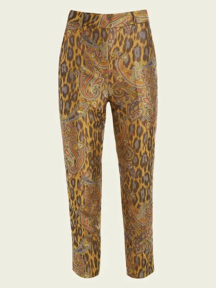 Women GUESS Bottoms Phoenix Rising Jacquard Pant Phoenix Rising Jacquard