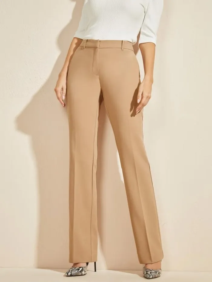 Women GUESS Bottoms Winnie Genesis Pant Blonde Ambition