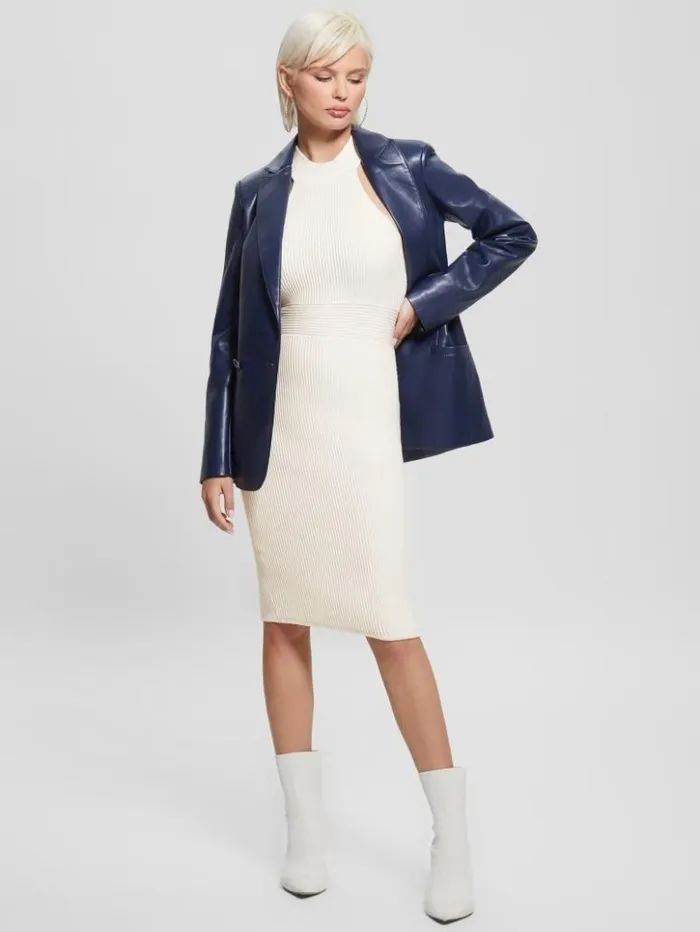 Women GUESS Dresses and Jumpsuits Eco Janice Dress Dove White