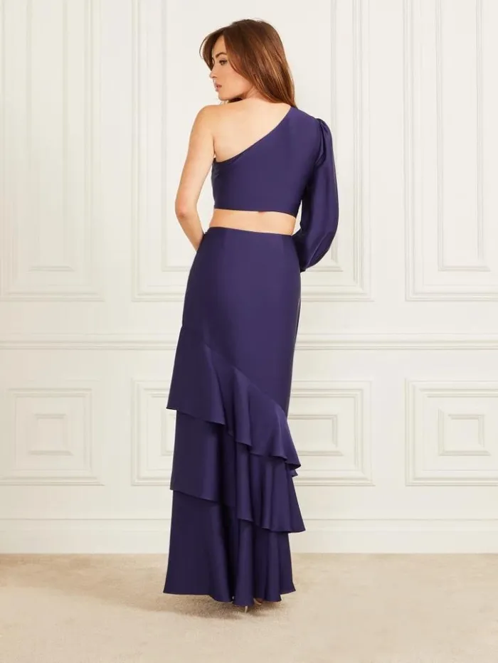 Women GUESS Dresses and Jumpsuits Jaime Cutout Dress Ink Aura