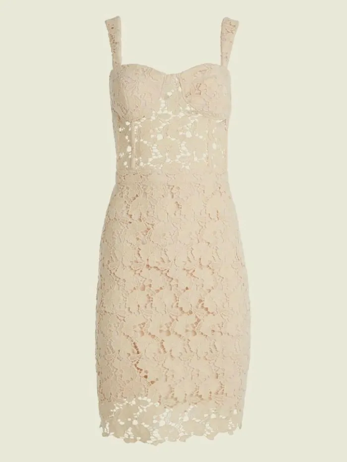 Women GUESS Dresses and Jumpsuits Luca Lace Corset Dress Buffy Multi