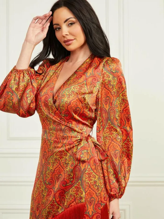 Women GUESS Dresses and Jumpsuits Morris Paisley Dress Morris Paisley Print