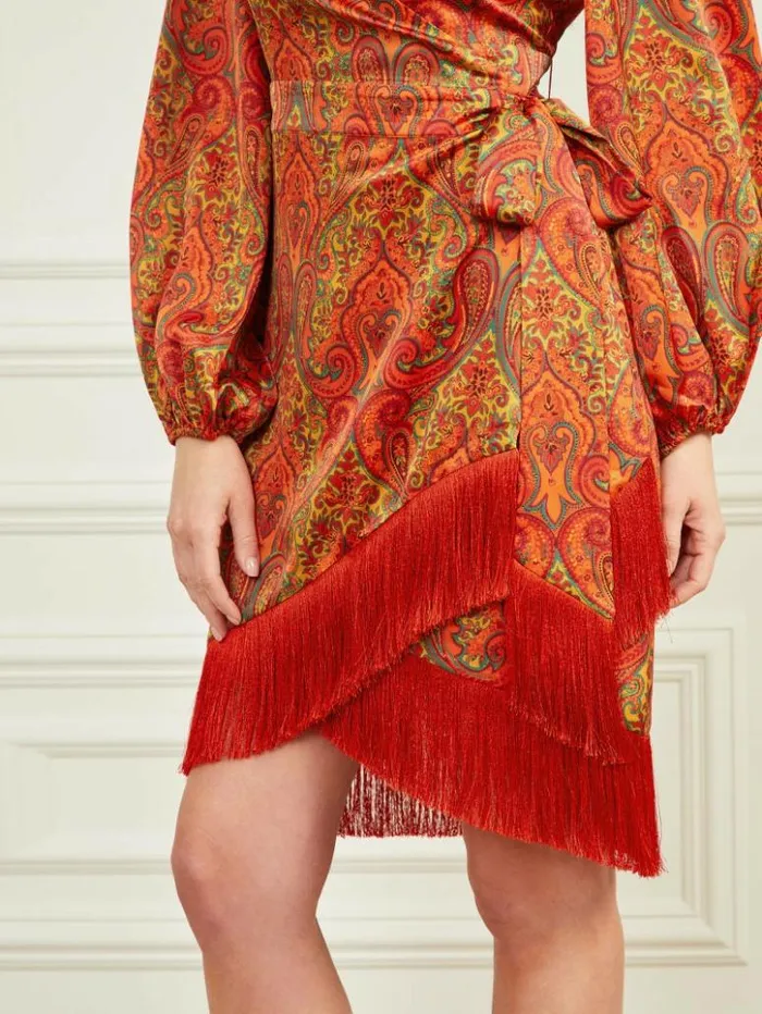Women GUESS Dresses and Jumpsuits Morris Paisley Dress Morris Paisley Print