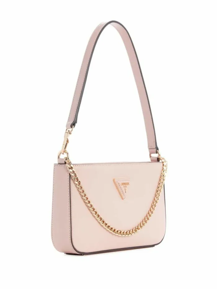 Women GUESS Handbags Brynlee Mini TopZip Shoulder Bag Pink