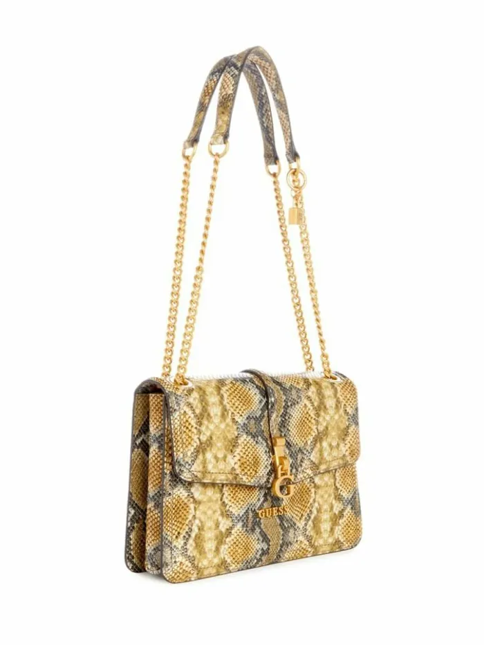 Women GUESS Handbags G James Convertible Crossbody Amber Multi