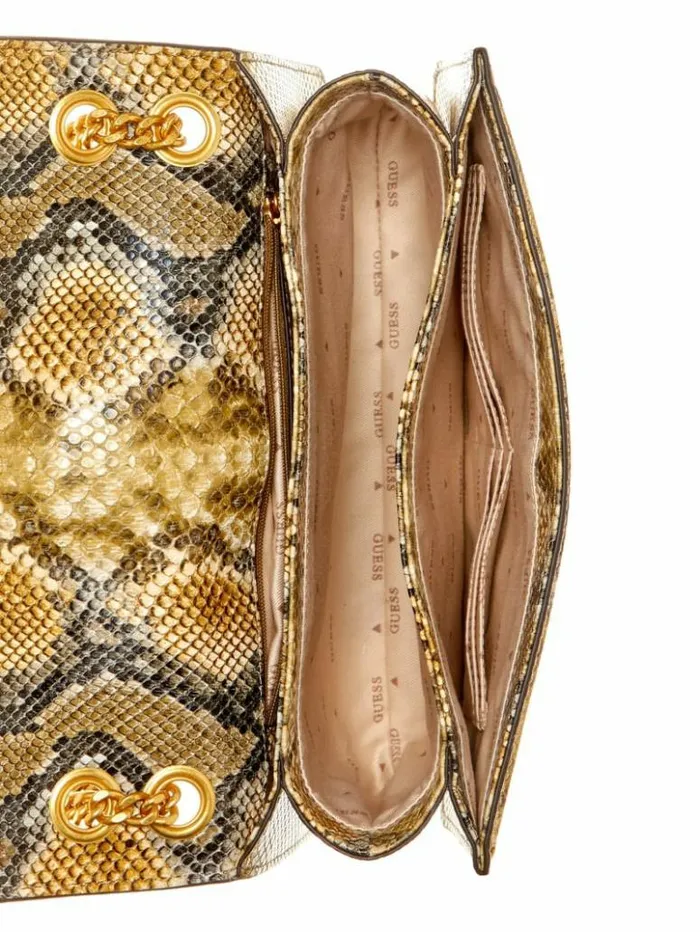 Women GUESS Handbags G James Convertible Crossbody Amber Multi