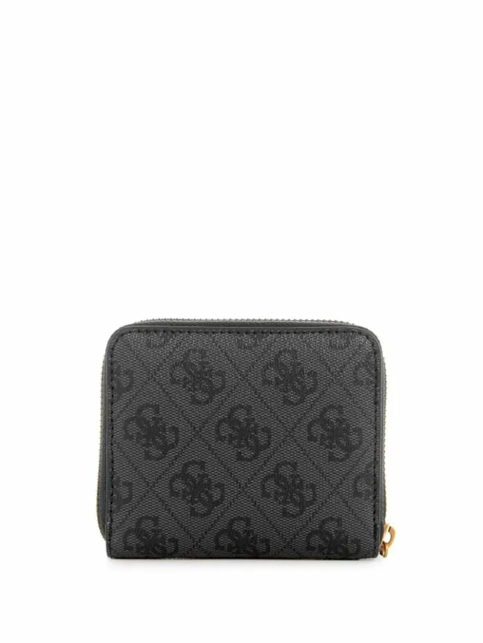 Women GUESS Handbags Ginevra Logo Small ZipAround Wallet Cloud Wash