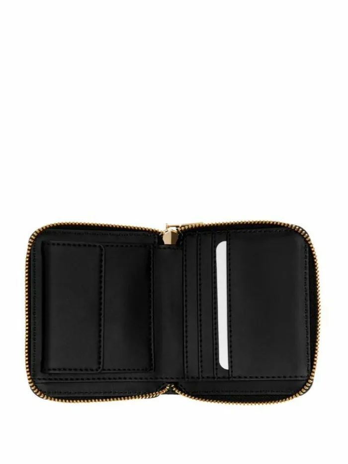 Women GUESS Handbags Ginevra Logo Small ZipAround Wallet Cloud Wash
