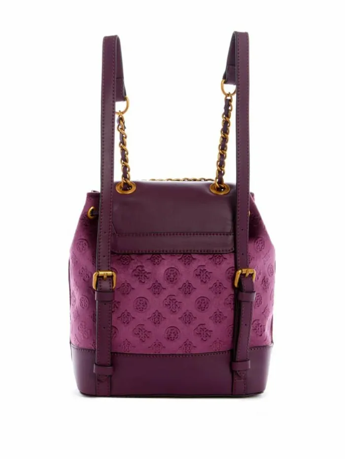 Women GUESS Handbags Inia Backpack Plu