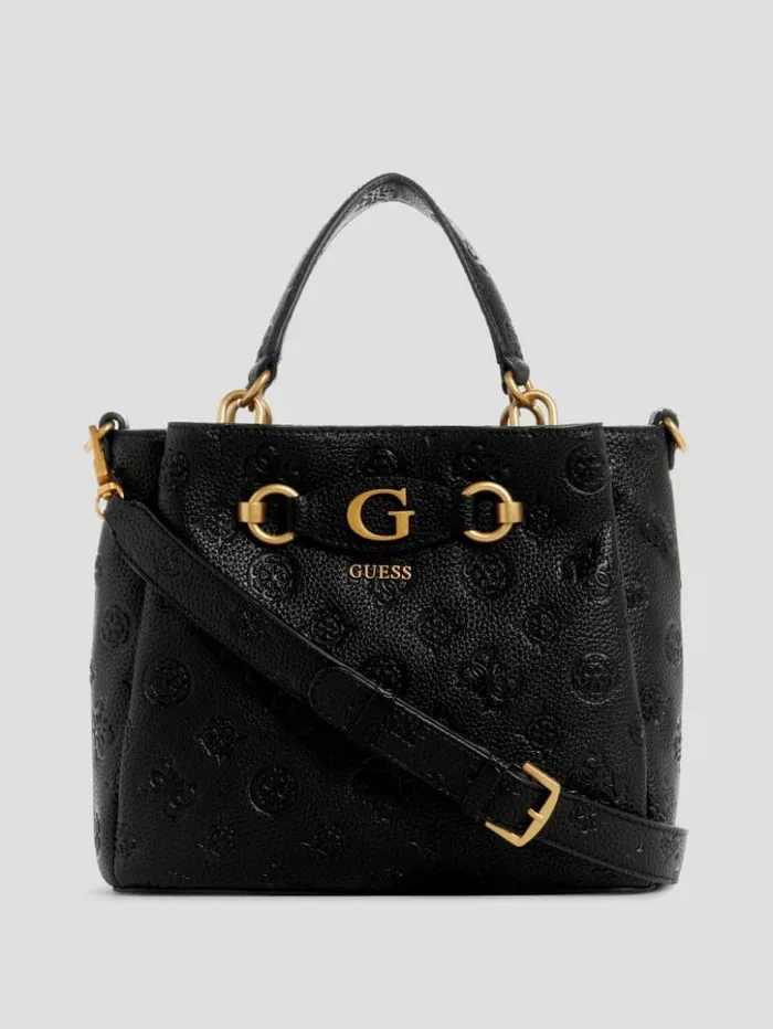 Women GUESS Handbags Izzy Girlfriend Mini Satchel Blossom