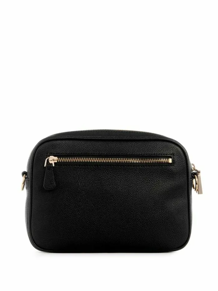 Women GUESS Handbags Meridian Camera Bag Black