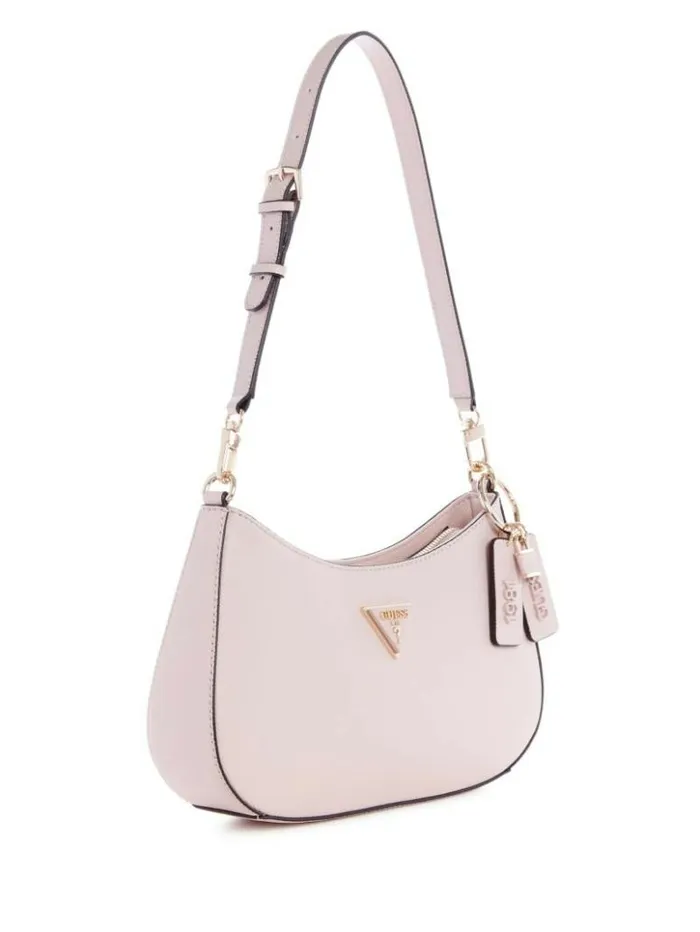 Women GUESS Handbags Noelle Shoulder Bag Light Rose