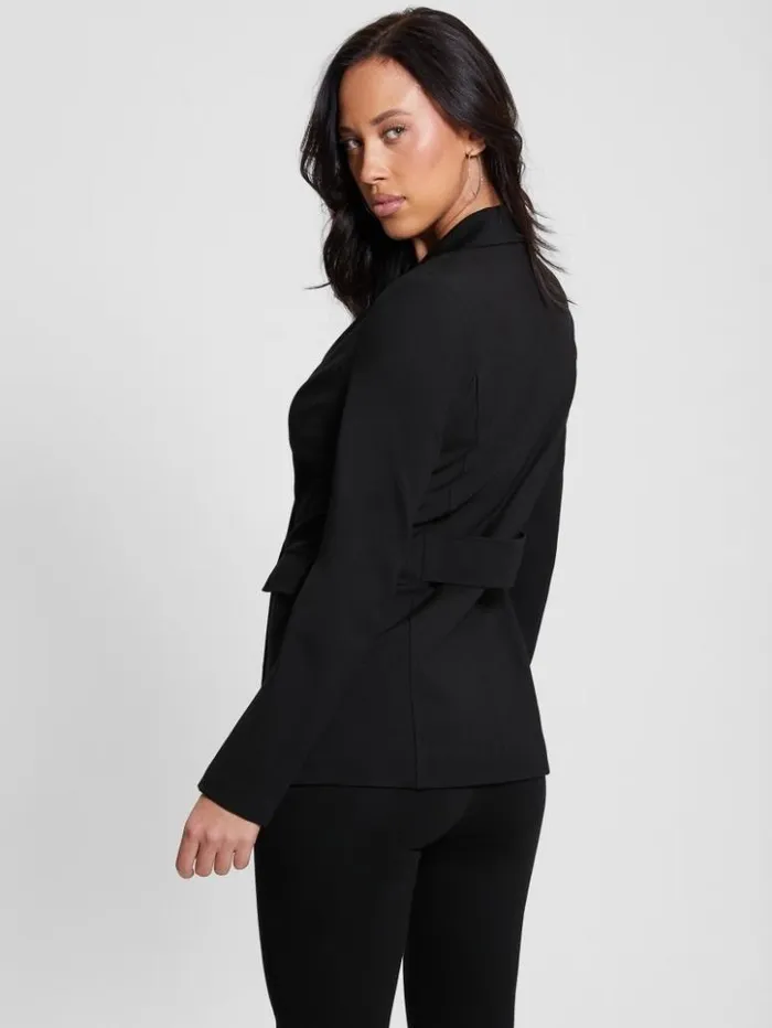 Women GUESS Jackets and Coats Eco Dafne Blazer Black