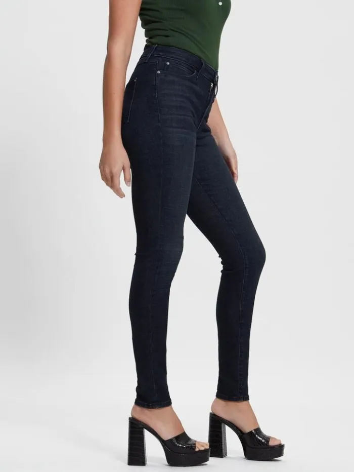 Women GUESS Jeans and Denim 1981 Skinny Jeans Blue Lagoon Indigo Wash