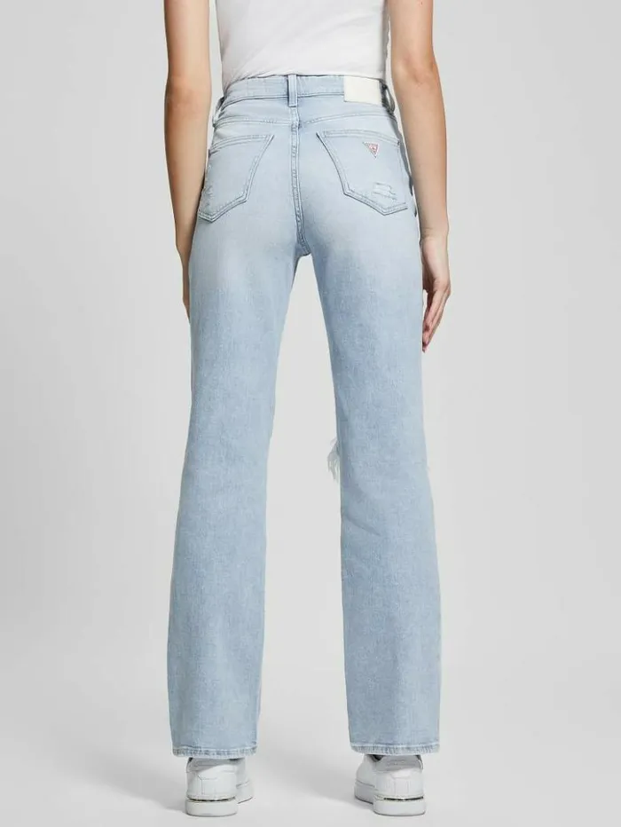 Women GUESS Jeans and Denim 80s Destroyed HighRise Straight Jeans Pacific Destroy Women GUESS Jeans and Denim 80s Destroyed HighRise Straight Jeans Pacific Destroy