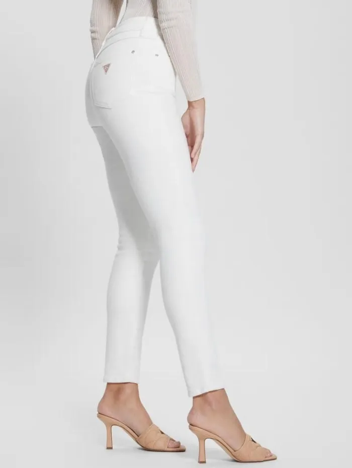 Women GUESS Jeans and Denim Alpha HighRise Skinny Jeans Pure White