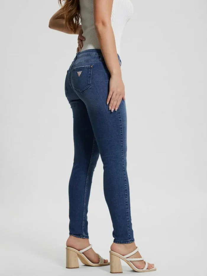 Women GUESS Jeans and Denim Eco Power Skinny Jeans Mystic Blue Wash