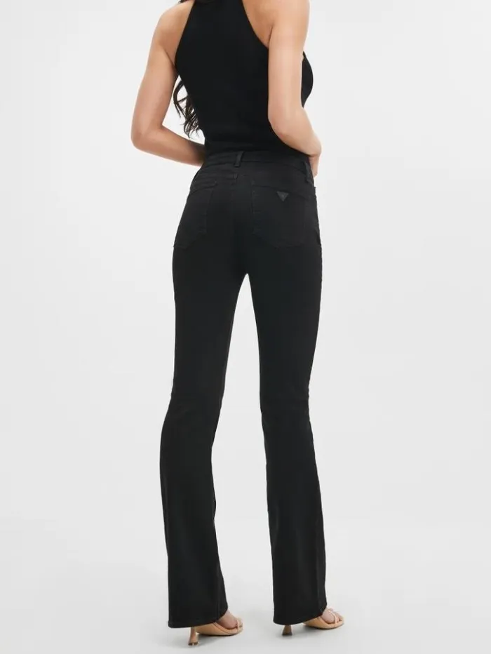 Women GUESS Jeans and Denim Eco Sexy Flared Jeans Carrie Black