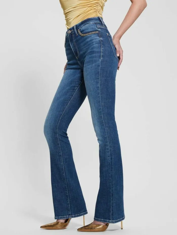 Women GUESS Jeans and Denim Eco Sexy Flared Jeans Etosha