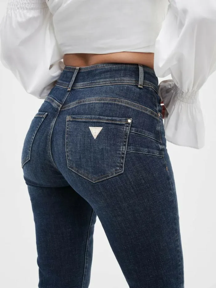 Women GUESS Jeans and Denim Eco Shape Up HighRise Straight Jeans The Atmosphere