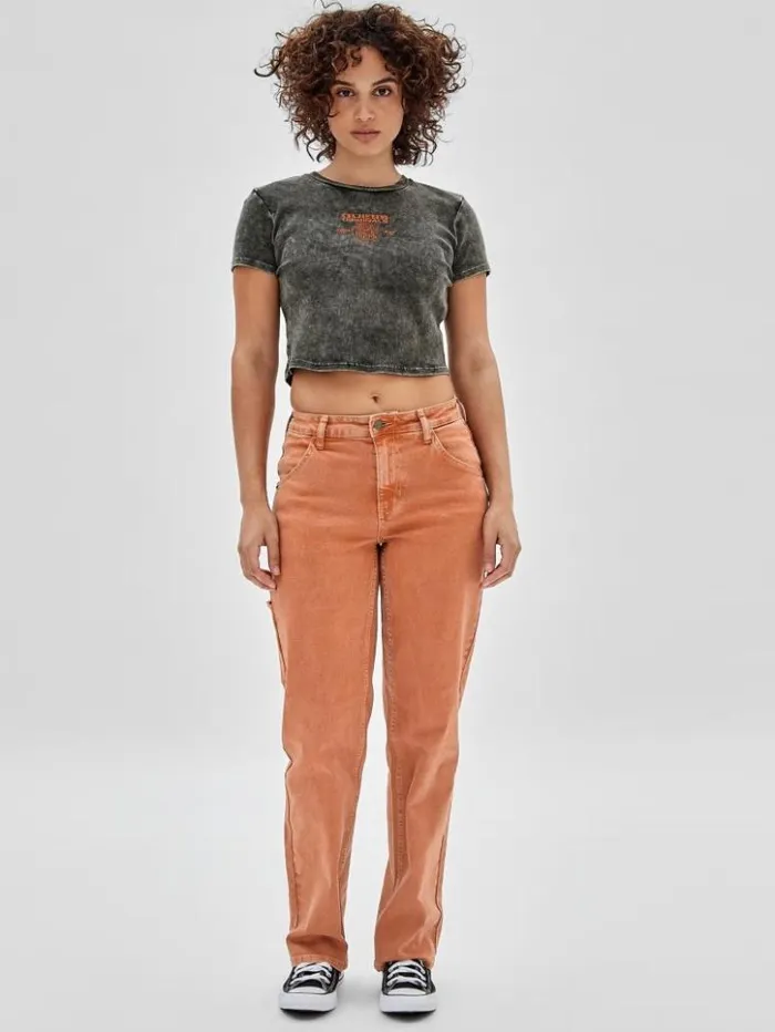 Women GUESS Jeans and Denim GUESS Originals Carpenter Jeans Real Orange Multi Women GUESS Jeans and Denim GUESS Originals Carpenter Jeans Real Orange Multi