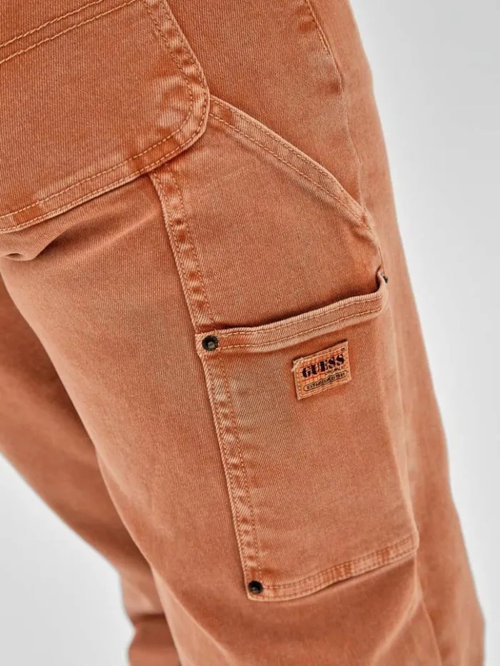 Women GUESS Jeans and Denim GUESS Originals Carpenter Jeans Real Orange Multi Women GUESS Jeans and Denim GUESS Originals Carpenter Jeans Real Orange Multi