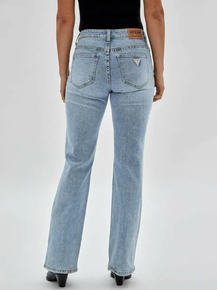 Women GUESS Jeans and Denim GUESS Originals Kit Bootcut Jeans Go Leo Lt Wash Women GUESS Jeans and Denim GUESS Originals Kit Bootcut Jeans Go Leo Lt Wash