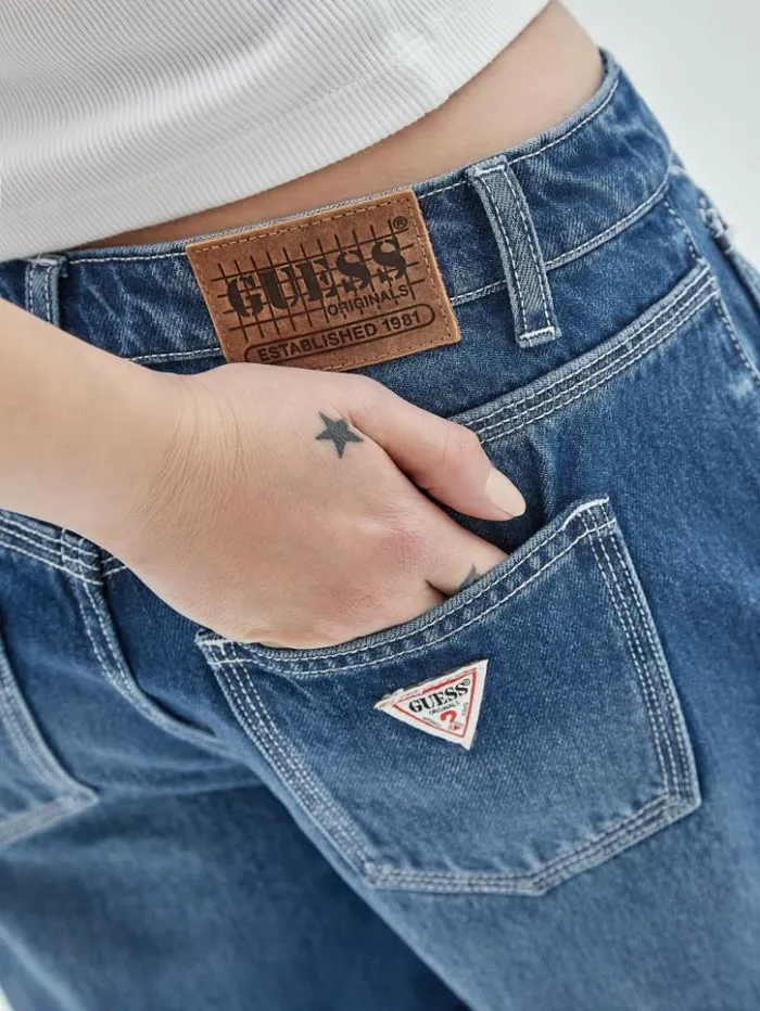 Women GUESS Jeans and Denim GUESS Originals Kit Boyfriend Shorts Go Medium Tameer Wash Women GUESS Jeans and Denim GUESS Originals Kit Boyfriend Shorts Go Medium Tameer Wash