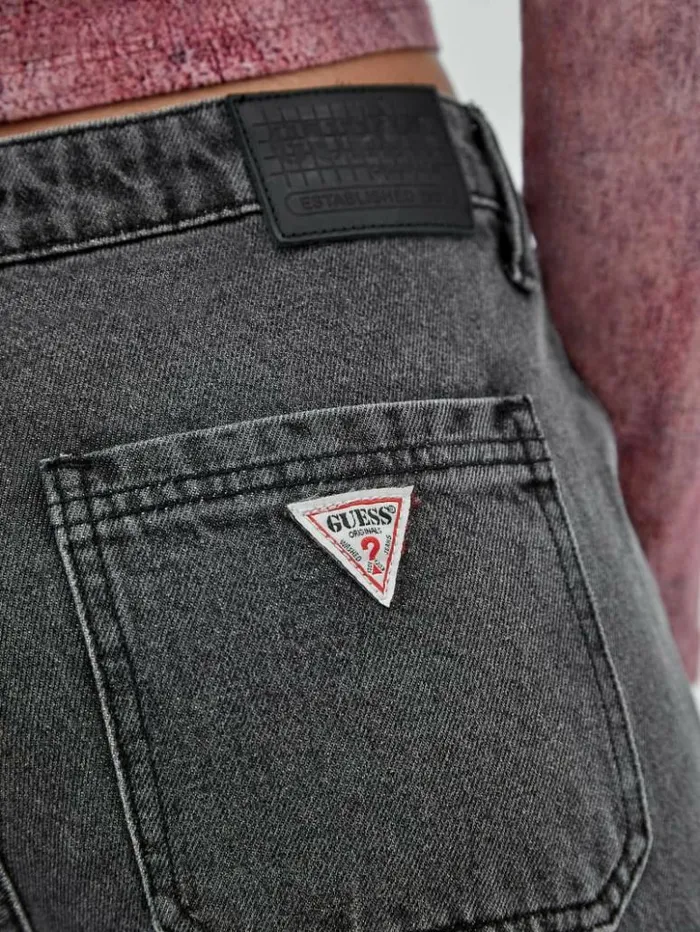 Women GUESS Jeans and Denim GUESS Originals Kit Cargo Distressed Jeans Go Washed Grey Women GUESS Jeans and Denim GUESS Originals Kit Cargo Distressed Jeans Go Washed Grey