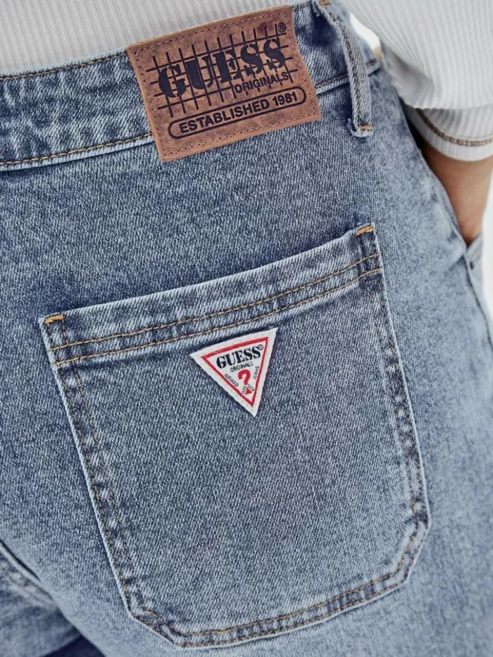 Women GUESS Jeans and Denim GUESS Originals Kit Cargo Jeans Go Donna Medium Wash Women GUESS Jeans and Denim GUESS Originals Kit Cargo Jeans Go Donna Medium Wash
