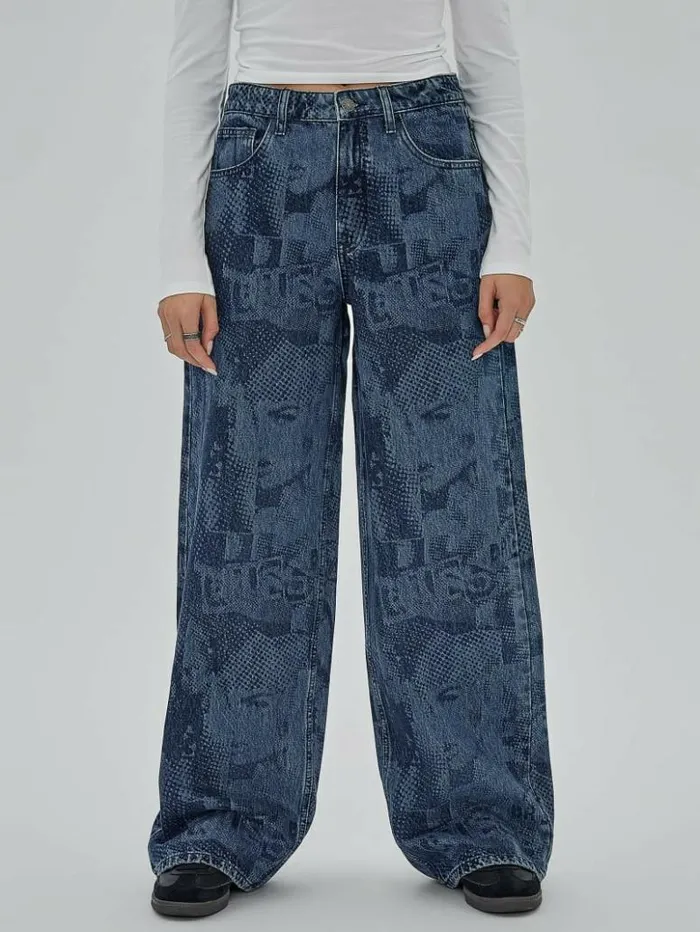 Women GUESS Jeans and Denim GUESS Originals Laser Flare Jeans Originals Dark Wash Women GUESS Jeans and Denim GUESS Originals Laser Flare Jeans Originals Dark Wash