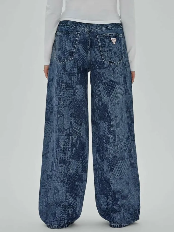 Women GUESS Jeans and Denim GUESS Originals Laser Flare Jeans Originals Dark Wash Women GUESS Jeans and Denim GUESS Originals Laser Flare Jeans Originals Dark Wash