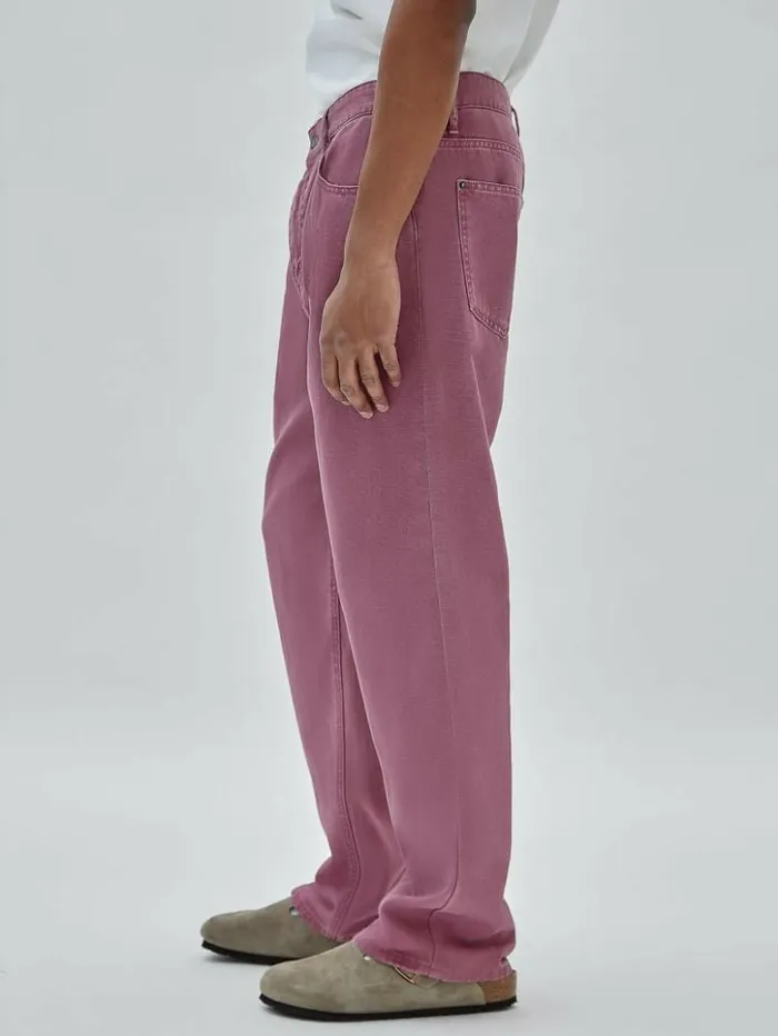 Women GUESS Jeans and Denim GUESS Originals Relaxed Canvas Pants Distressed Damson Multi Women GUESS Jeans and Denim GUESS Originals Relaxed Canvas Pants Distressed Damson Multi