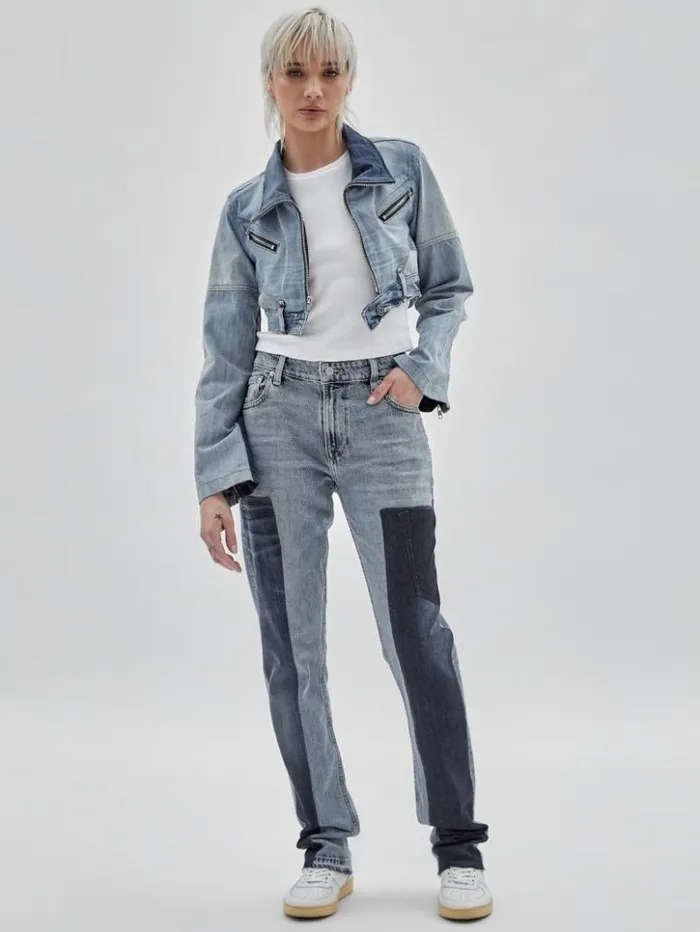 Women GUESS Jeans and Denim GUESS Originals X Homeboy Upcycled Paneled Jeans Upcycled Denim Multi Women GUESS Jeans and Denim GUESS Originals X Homeboy Upcycled Paneled Jeans Upcycled Denim Multi
