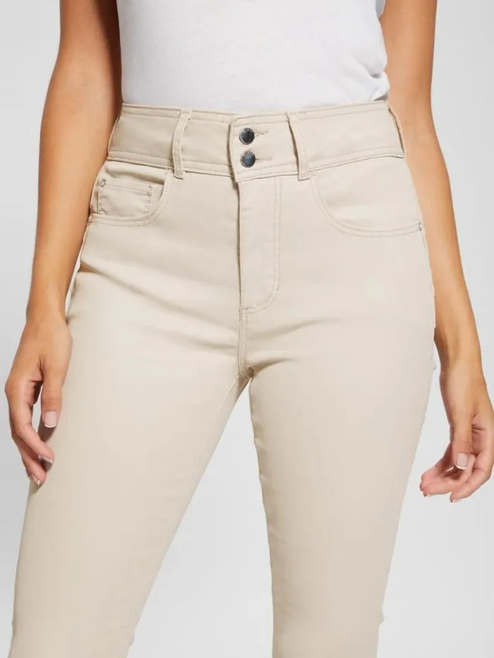 Women GUESS Jeans and Denim Pearl Shape Up HighRise Skinny Jeans Harrogate Pearl Oyster Women GUESS Jeans and Denim Pearl Shape Up HighRise Skinny Jeans Harrogate Pearl Oyster