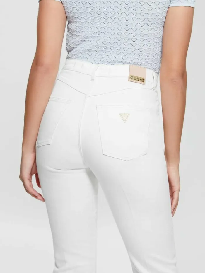 Women GUESS Jeans and Denim Pop 03970s Floral Applique Flared Jeans Passionates Women GUESS Jeans and Denim Pop 03970s Floral Applique Flared Jeans Passionates