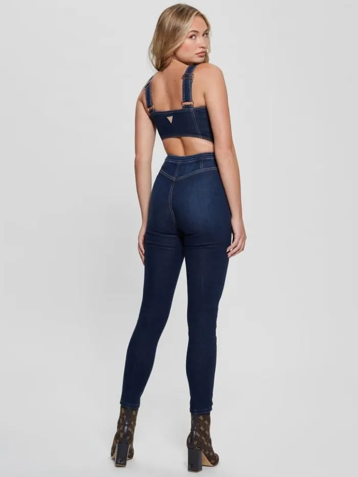 Women GUESS Jeans and Denim Reina Denim Jumpsuit Plume Dark
