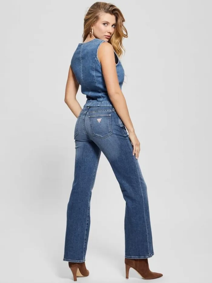 Women GUESS Jeans and Denim Sexy Bootcut Jeans Arctic Waters