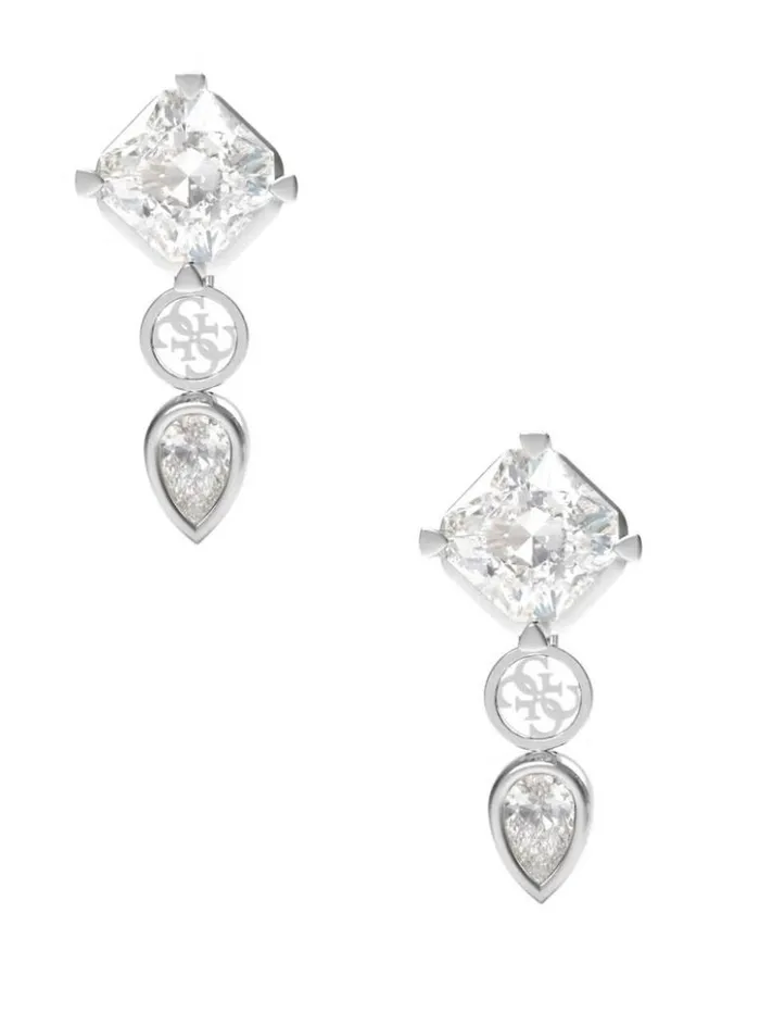 Women GUESS Jewelry Pendant And Quattro G Logo Drop Earrings Rh